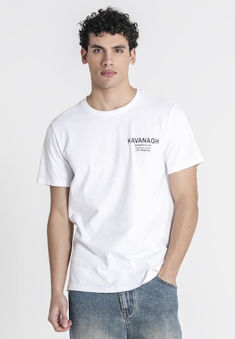 Gianni Kavanagh T-Shirt in Weiß: Vorderseite