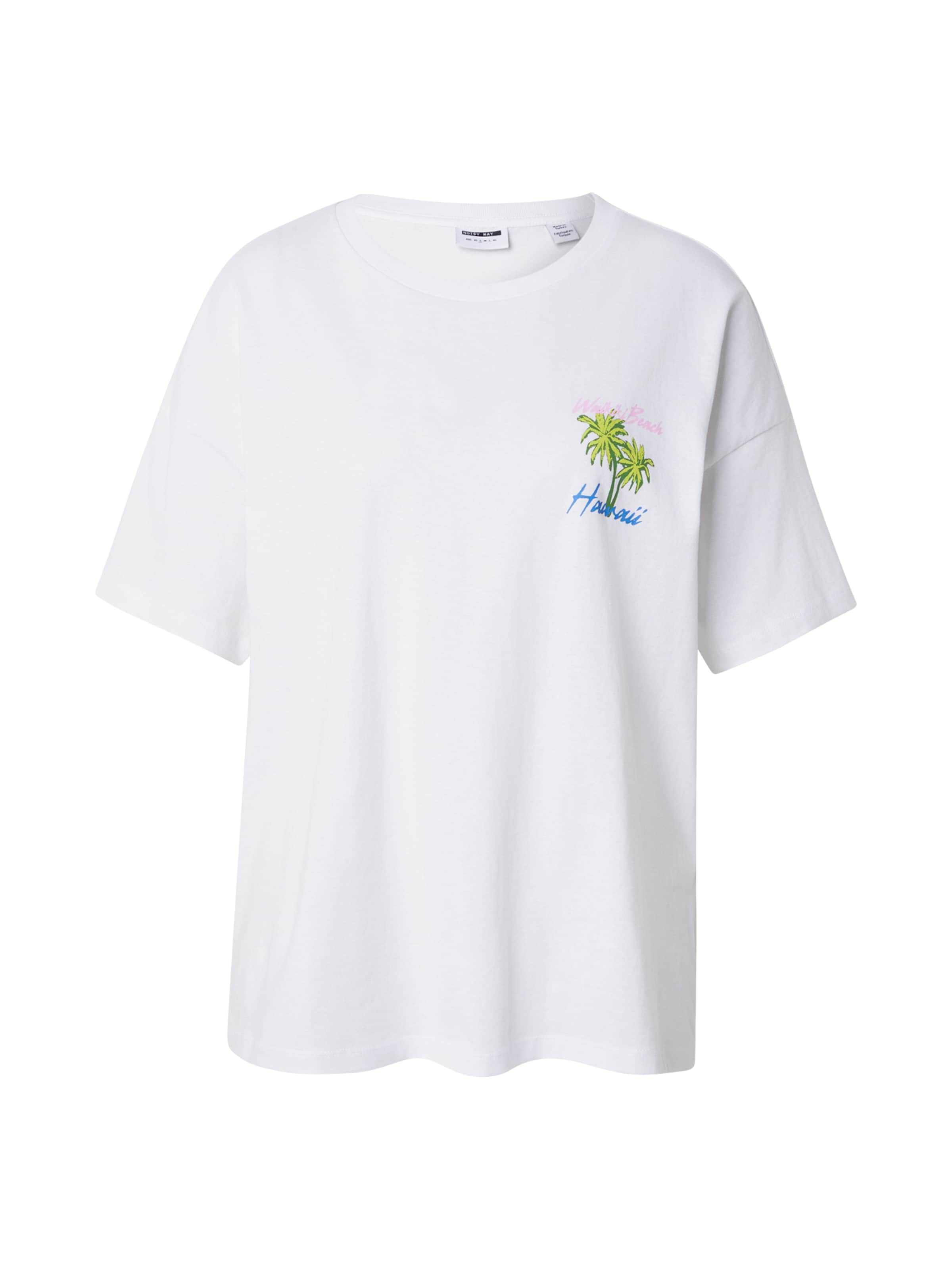 T-shirt 'NMIDA' Noisy may en blanc : devant