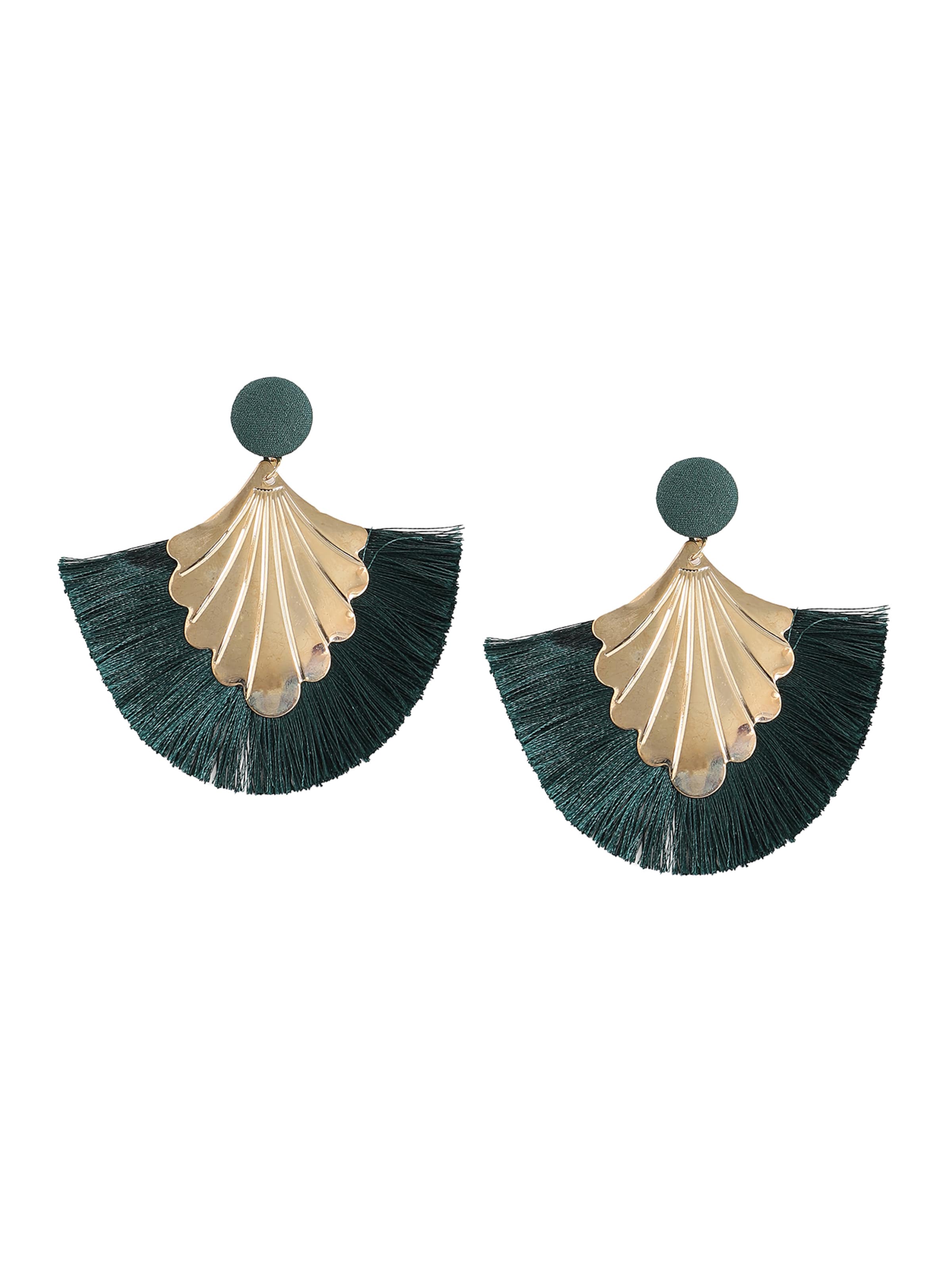 Boucles d'oreilles 'Tavianna' SOHI en noir : devant