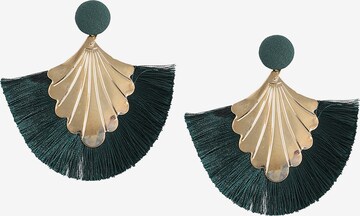 Boucles d'oreilles 'Tavianna' SOHI en noir : devant