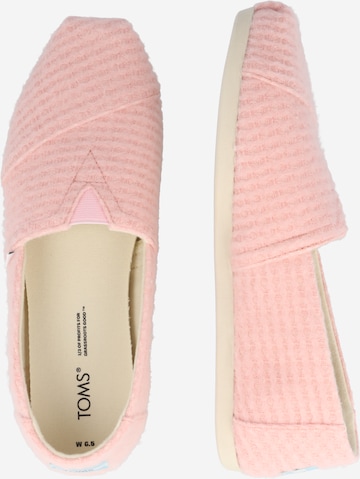 Chaussure basse 'ALPARGATA' TOMS en rose