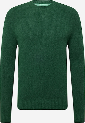 UNITED COLORS OF BENETTON Sweater in Green: front