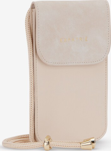 Expatrié Crossbody Bag 'Amelie' in Beige: front