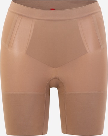 SPANX Shaping Pants 'Oncore' in Brown: front