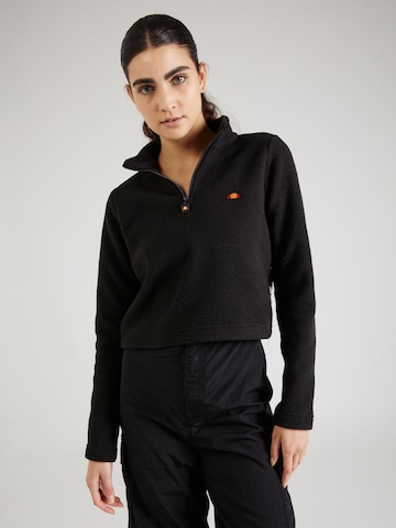 ELLESSE Sweatshirt 'Senatore' in Zwart: voorkant