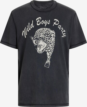 T-Shirt 'WILD BOYS' AllSaints en noir : devant