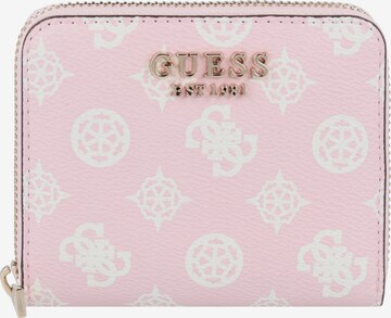 GUESS Wallet 'Laurel' in Pink: front