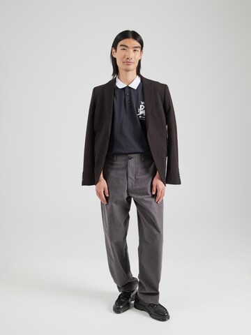 HUGO - Camisa 'DERESOM-RB24' em preto