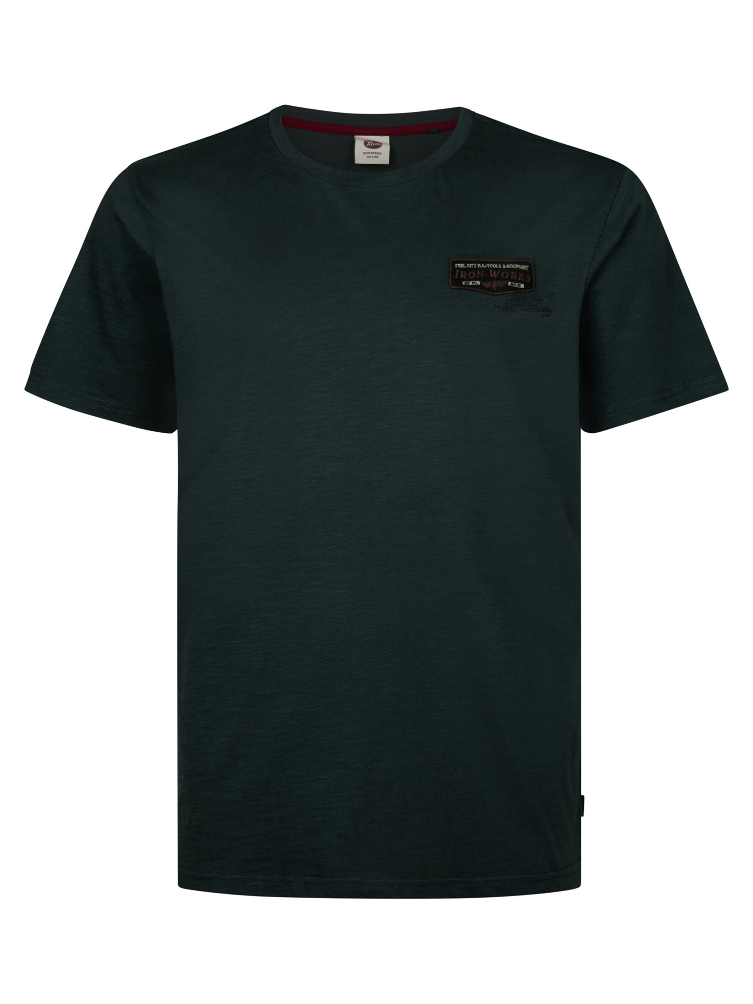 T-Shirt 'Classic' Petrol Industries en vert : devant