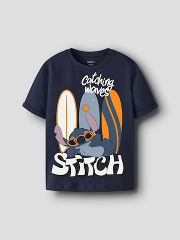 NAME IT - Camiseta 'Stitch' en azul