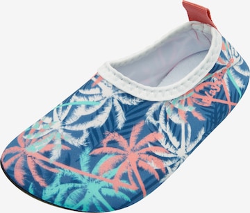 PLAYSHOES Beach & Pool Shoes in Blue: front