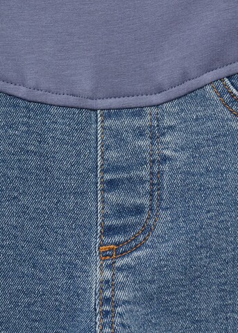 MANGO Flared Jeans in Blau