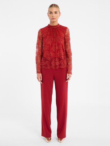 Ana Alcazar Jumpsuit 'Cenura' in Rot: Vorderseite