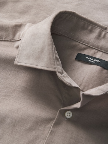 JACK & JONES Regular Fit Hemd in Grau