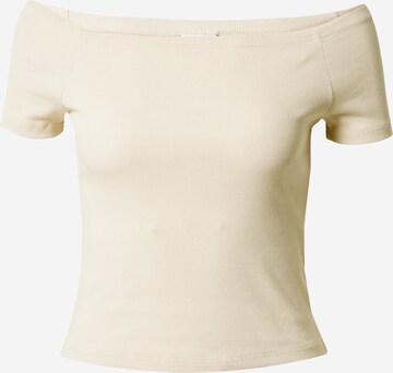 T-shirt Urban Classics en beige : devant