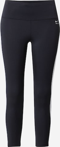 NIKE Skinny Sportbroek 'Air Fast' in Zwart: voorkant