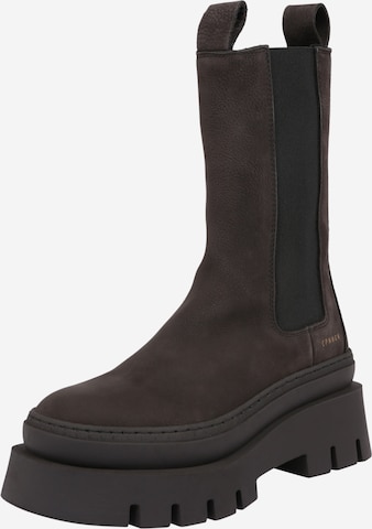 Copenhagen Studios Боти Chelsea в кафяво: отпред