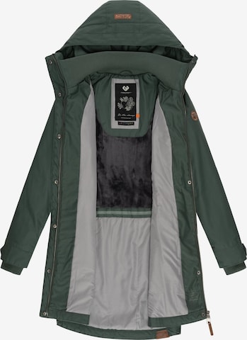 Cappotto funzionale 'Jannisa' di Ragwear in verde