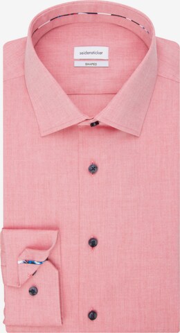 SEIDENSTICKER Slim fit Business Shirt in Pink