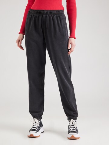 Effilé Pantalon 'VILLA' Pegador en noir : devant