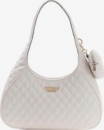 Borsa a spalla 'QG989401' di GUESS in beige: frontale