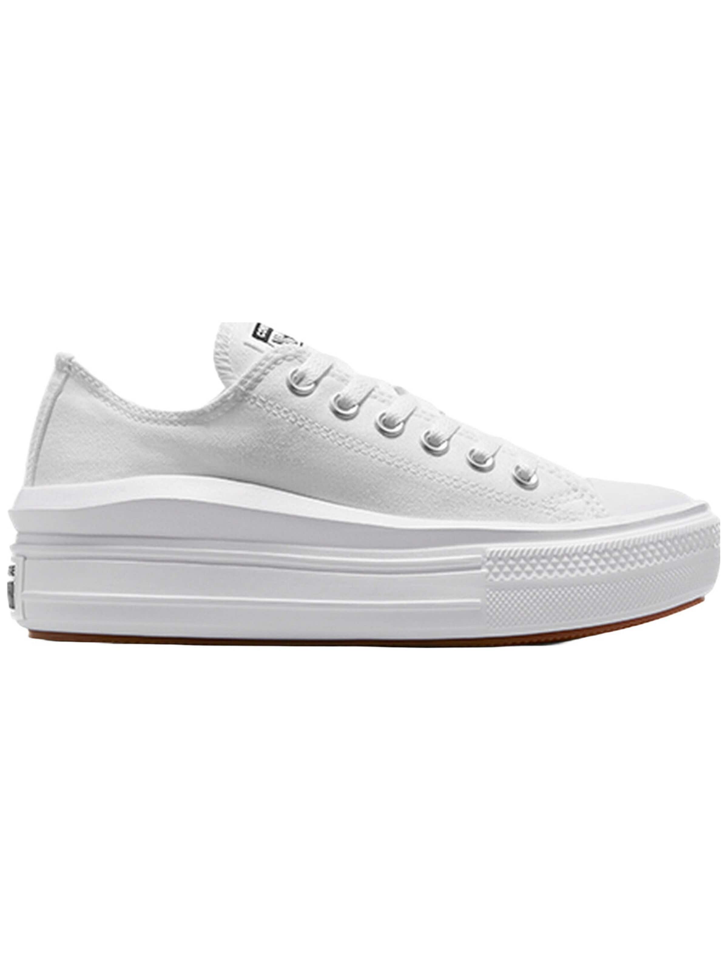 Sneaker bassa 'Converse Chuck Taylor All Star Move OX' di CONVERSE in bianco: frontale