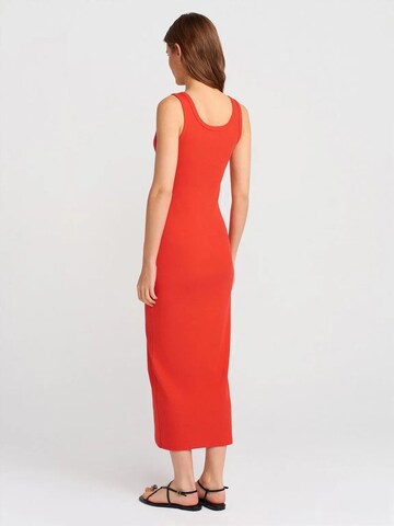 Dilvin Jurk in Rood