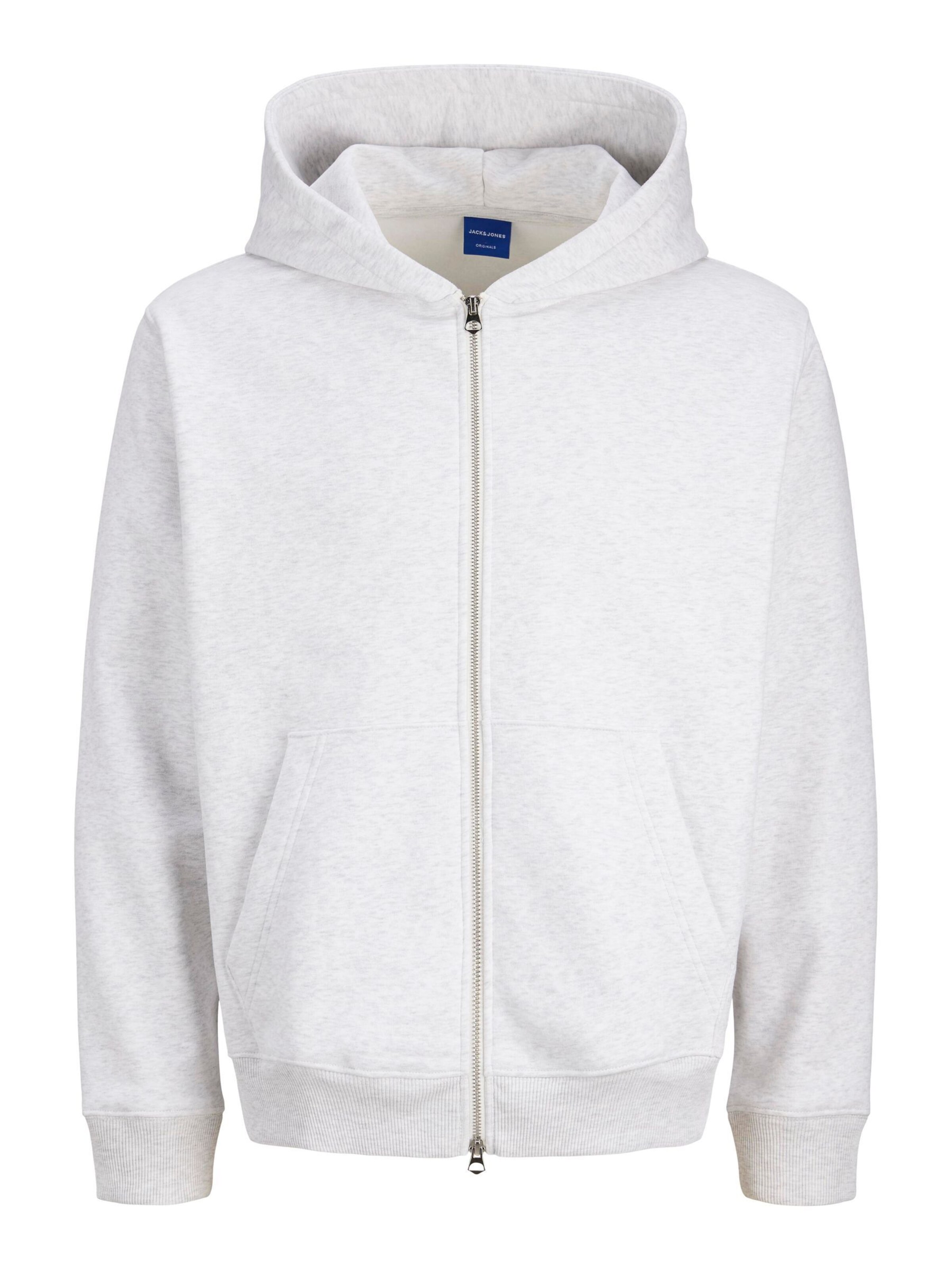 JACK & JONES Sweatshirt in Wit: voorkant
