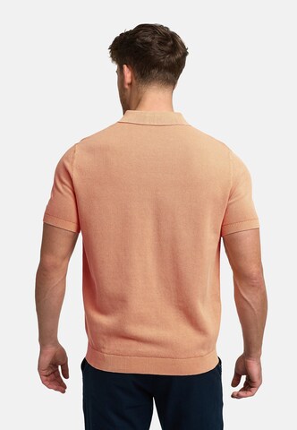 INDICODE JEANS Poloshirt ' Vorm ' in Orange