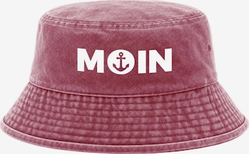 Neverless Hat 'Moin' in Red: front