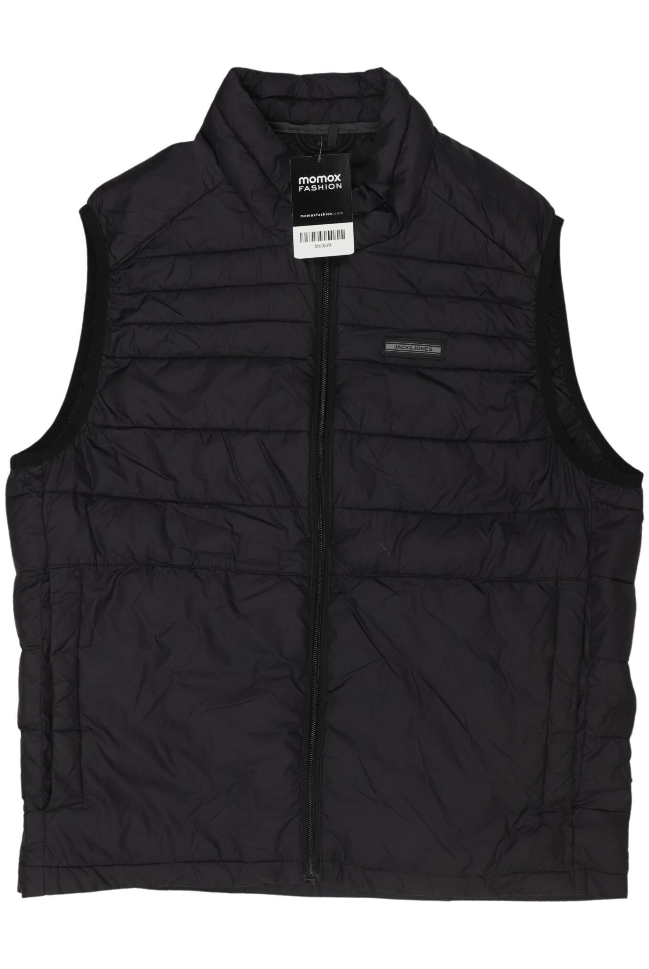 JACK & JONES Vest in M in Black: front