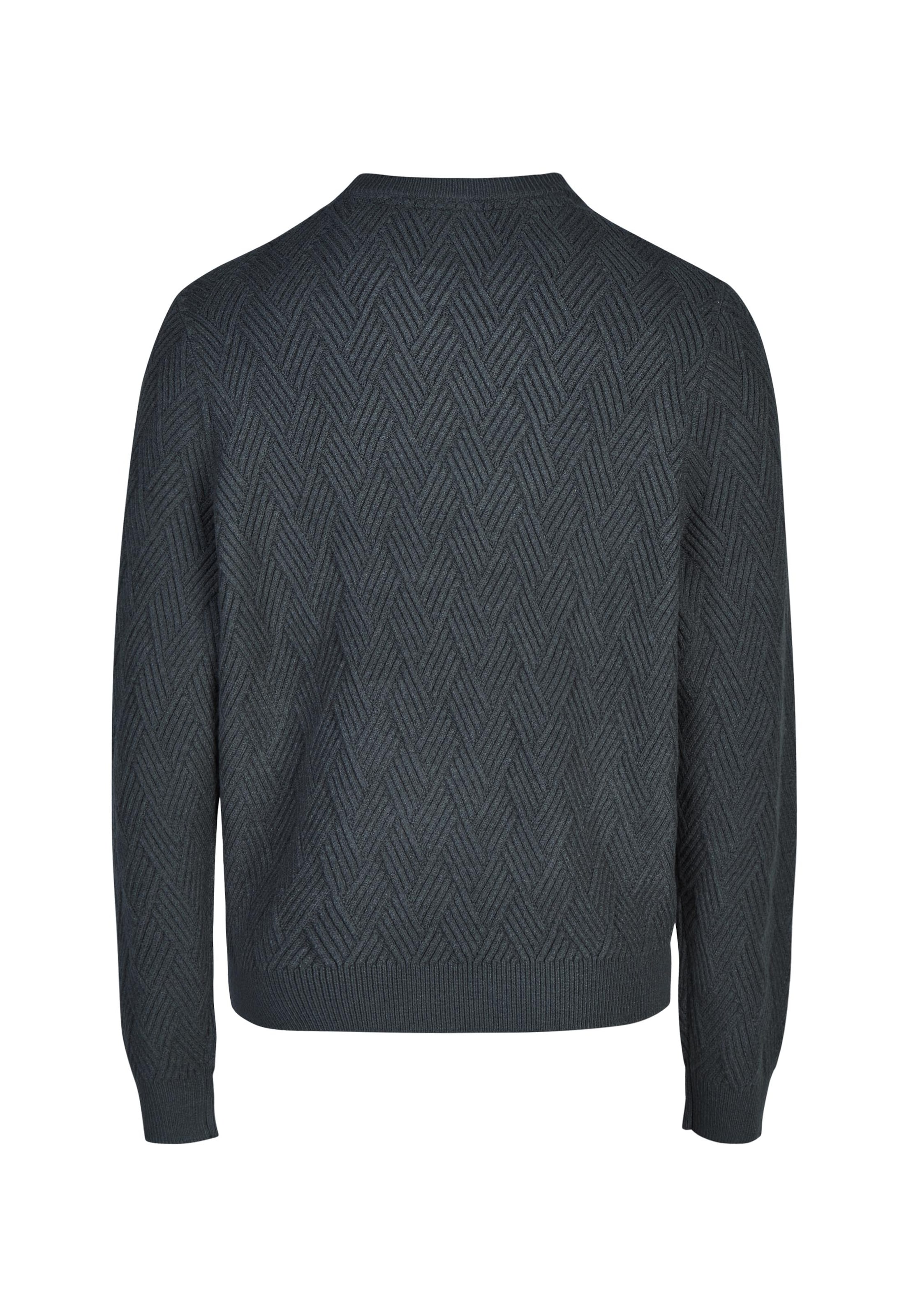 Cleptomanicx Feinstrickpullover in Grau