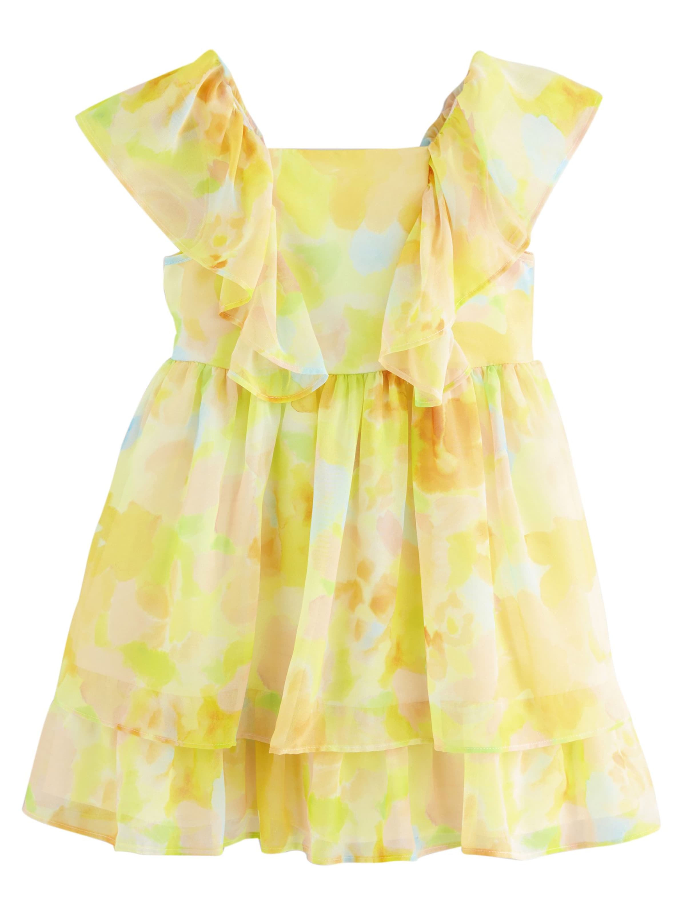 Robe Next en jaune : devant