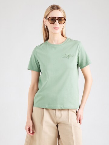 GANT Футболка в Зеленый: спереди