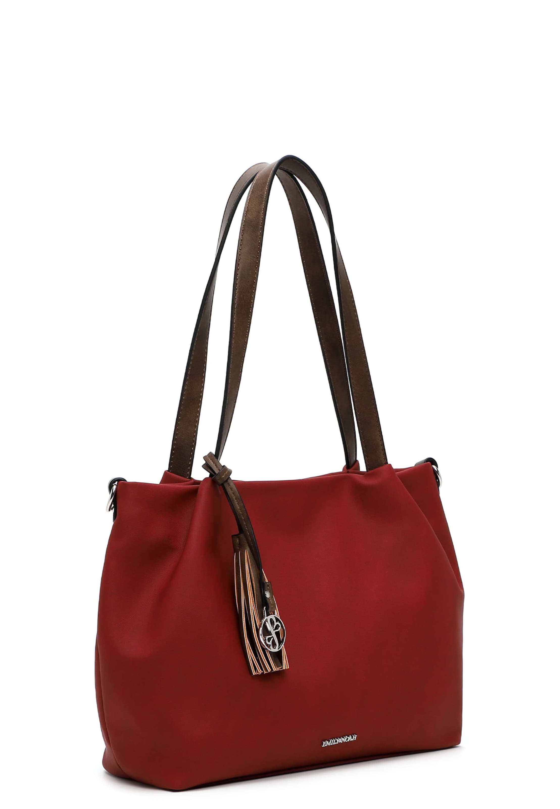 Cabas 'Elke' Emily & Noah en rouge
