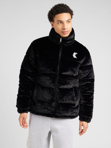 Karl Kani Winter jacket in Black: front
