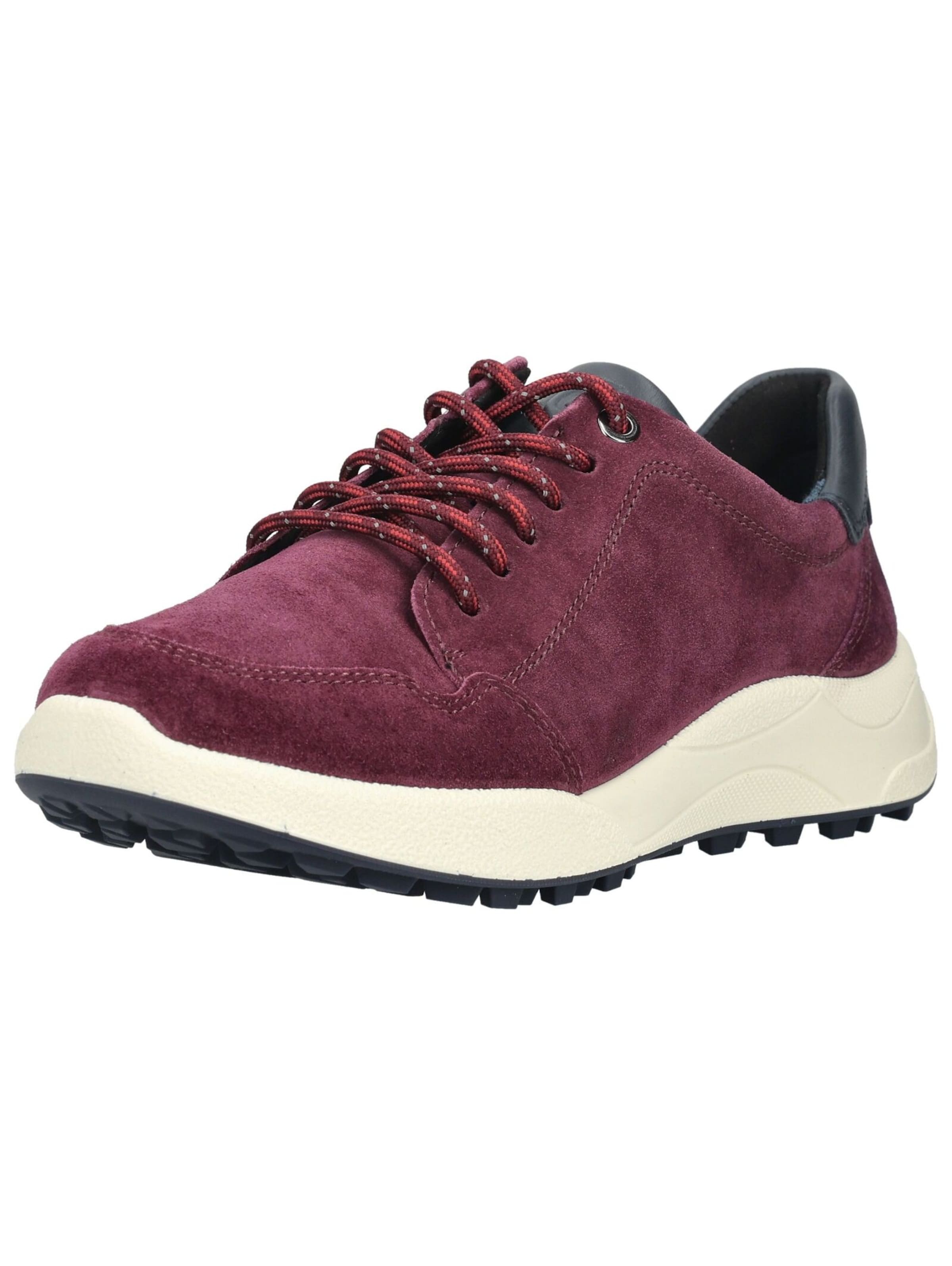 Baskets basses ARA en violet : devant