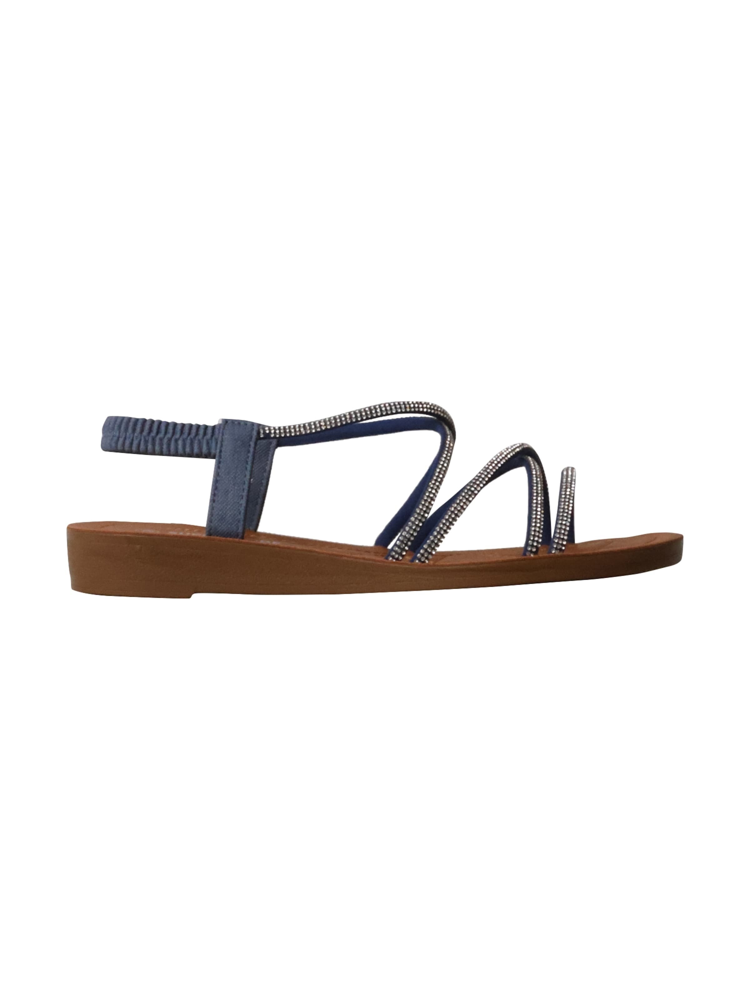 Super Mode - Sandalias en azul: frente