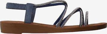 Super Mode - Sandalias en azul: frente