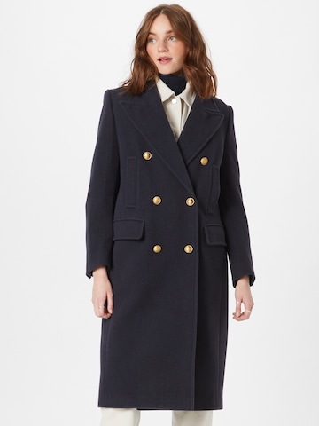 DRYKORN Between-Seasons Coat 'WORTHING' in Blue: front