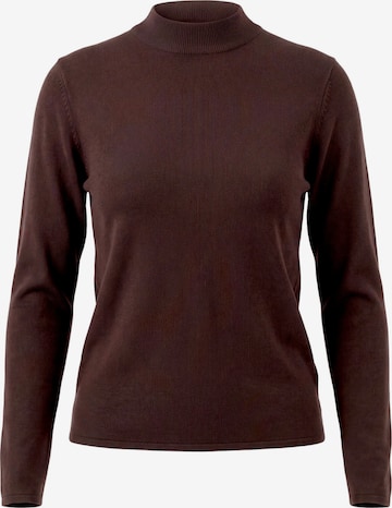 Pullover di zero in marrone: frontale