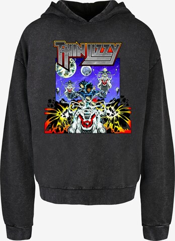 Sweat-shirt 'Thin Lizzy - Vagabonds Of The Western World' Merchcode en noir : devant