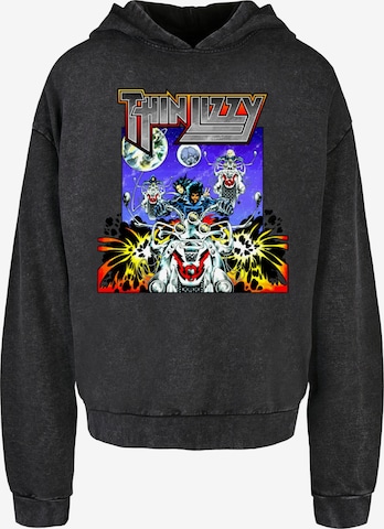 Merchcode Sweatshirt 'Thin Lizzy - Vagabonds Of The Western World' in Zwart: voorkant