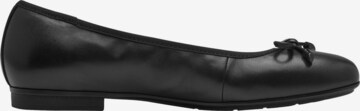 TAMARIS Ballet Flats in Black