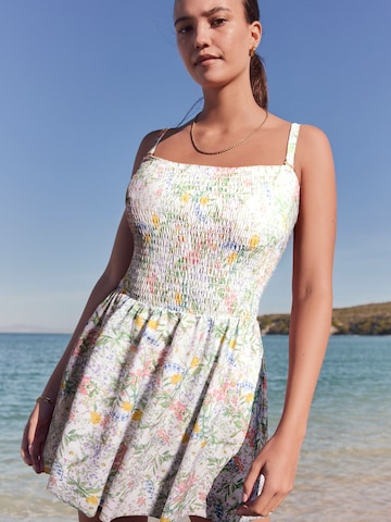 balta Next Maudymosi kostiumėlis-suknelė: priekis