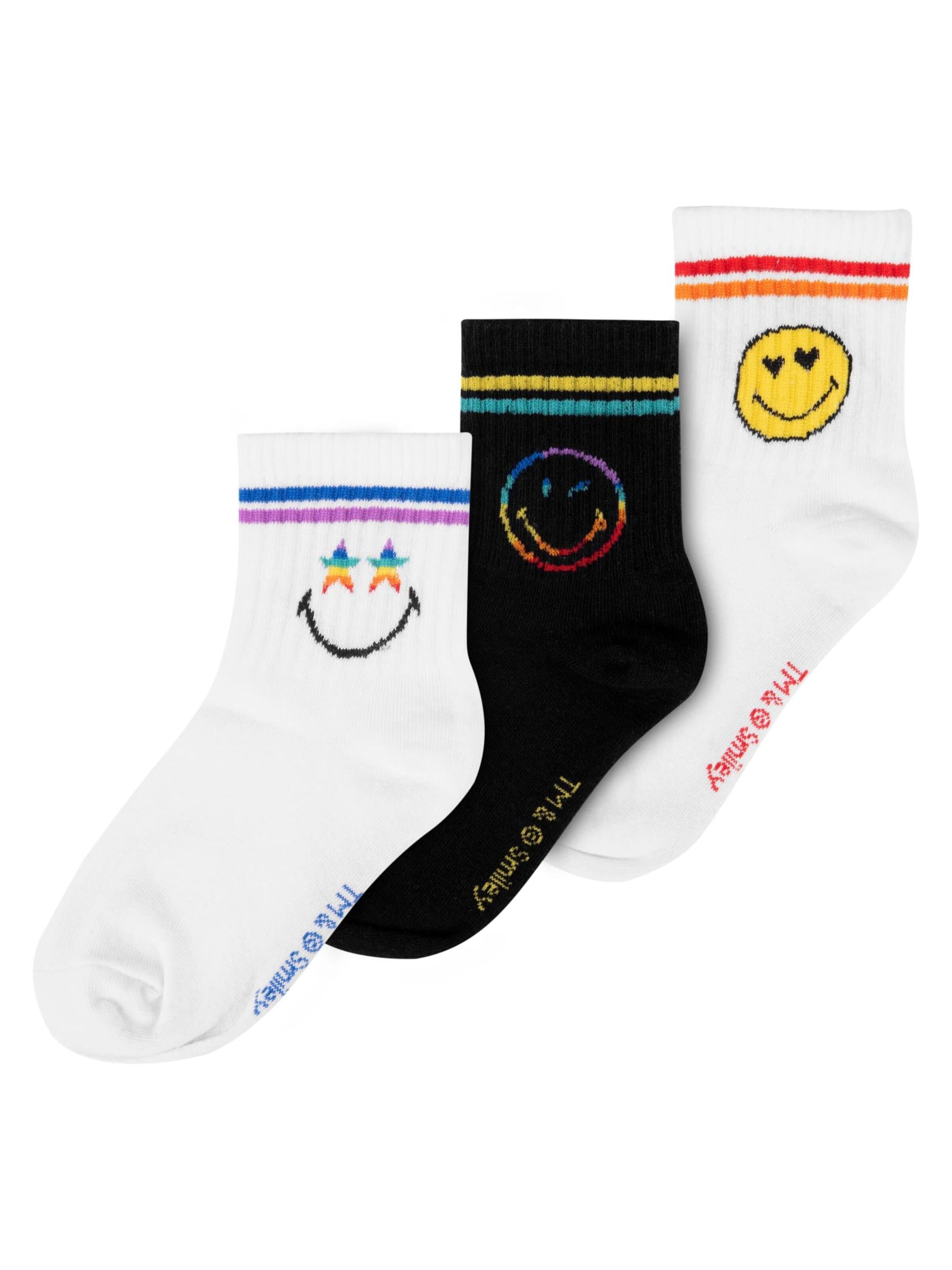 SMILEYWORLD Socks in Mixed colors: front