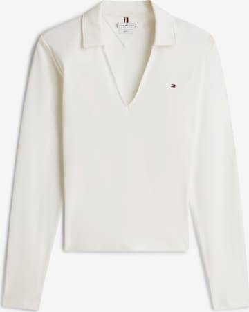 Tricou de la TOMMY HILFIGER pe alb: față