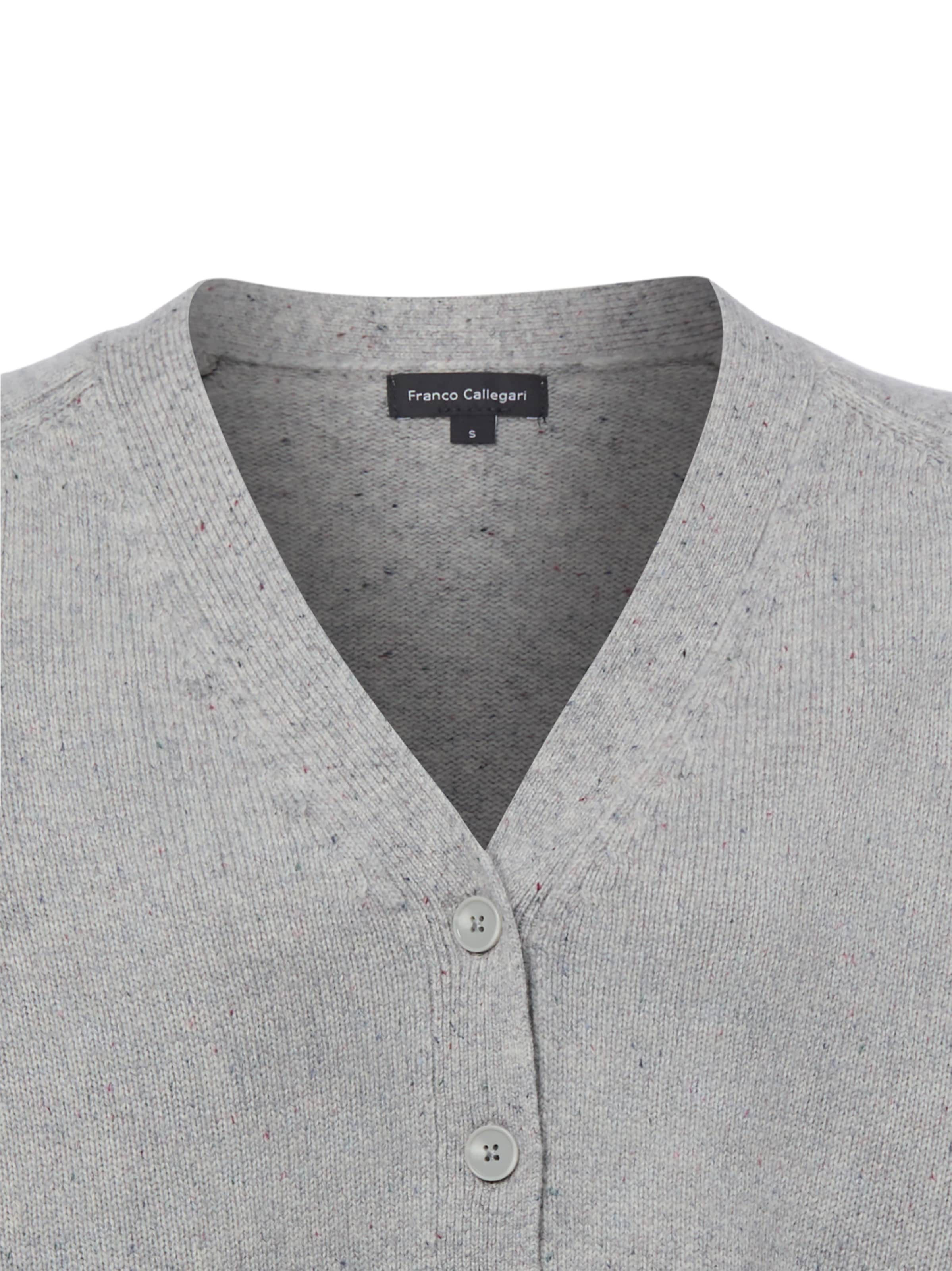 Franco Callegari Knit cardigan in Grey