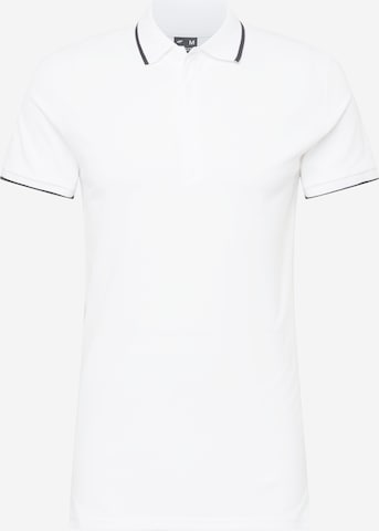 4F Funksjonsskjorte i hvit: forside