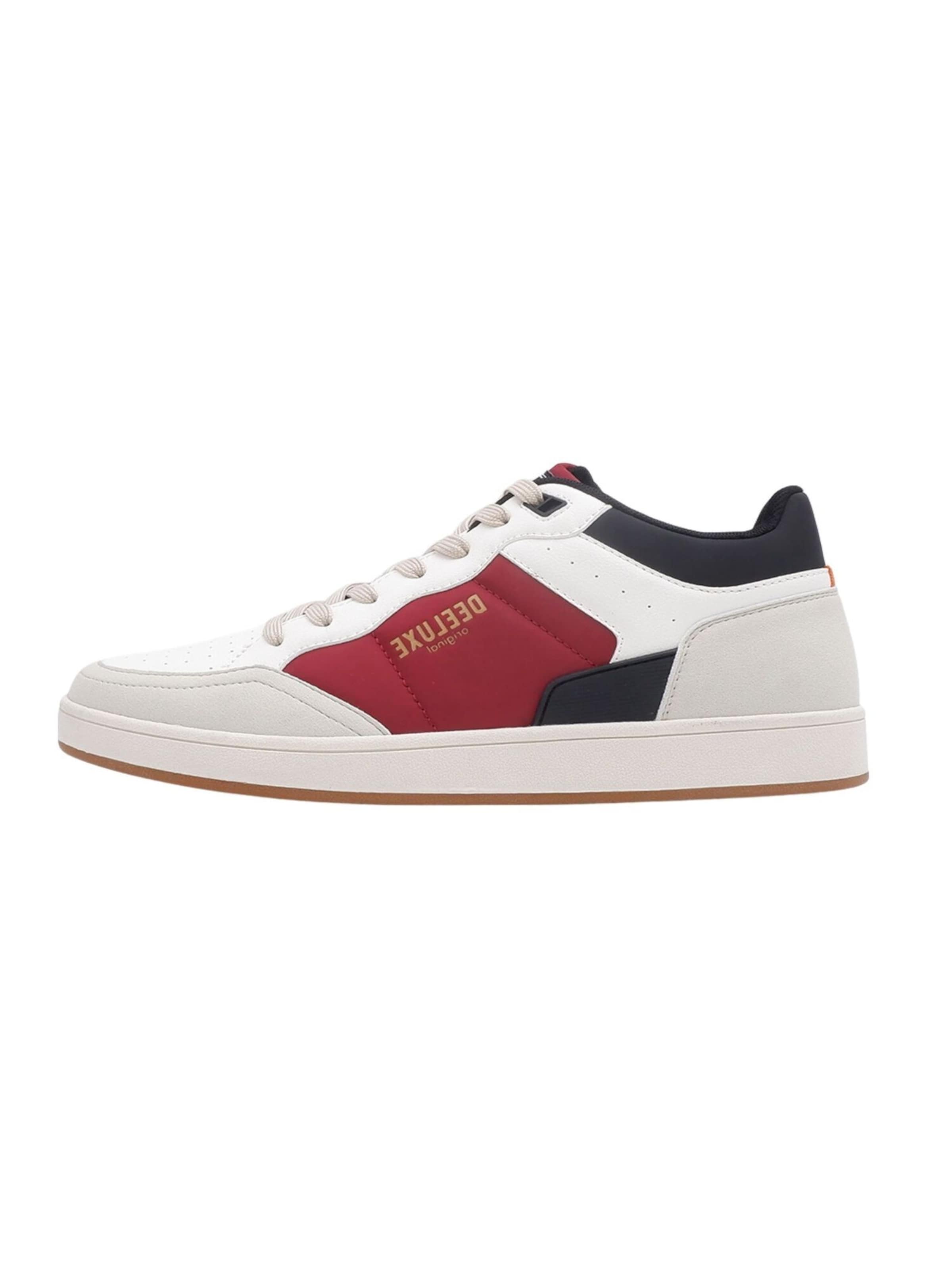 Baskets basses Deeluxe en blanc : devant